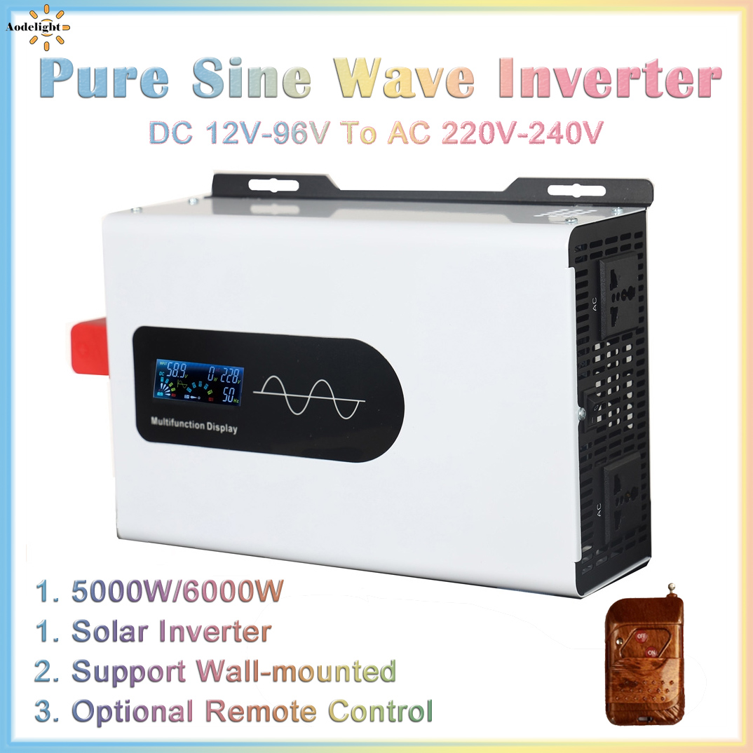 Falownik czysta fala sinusoida – Pure Sine Wave Inverter 5000W 48V 220V recenzja i cena